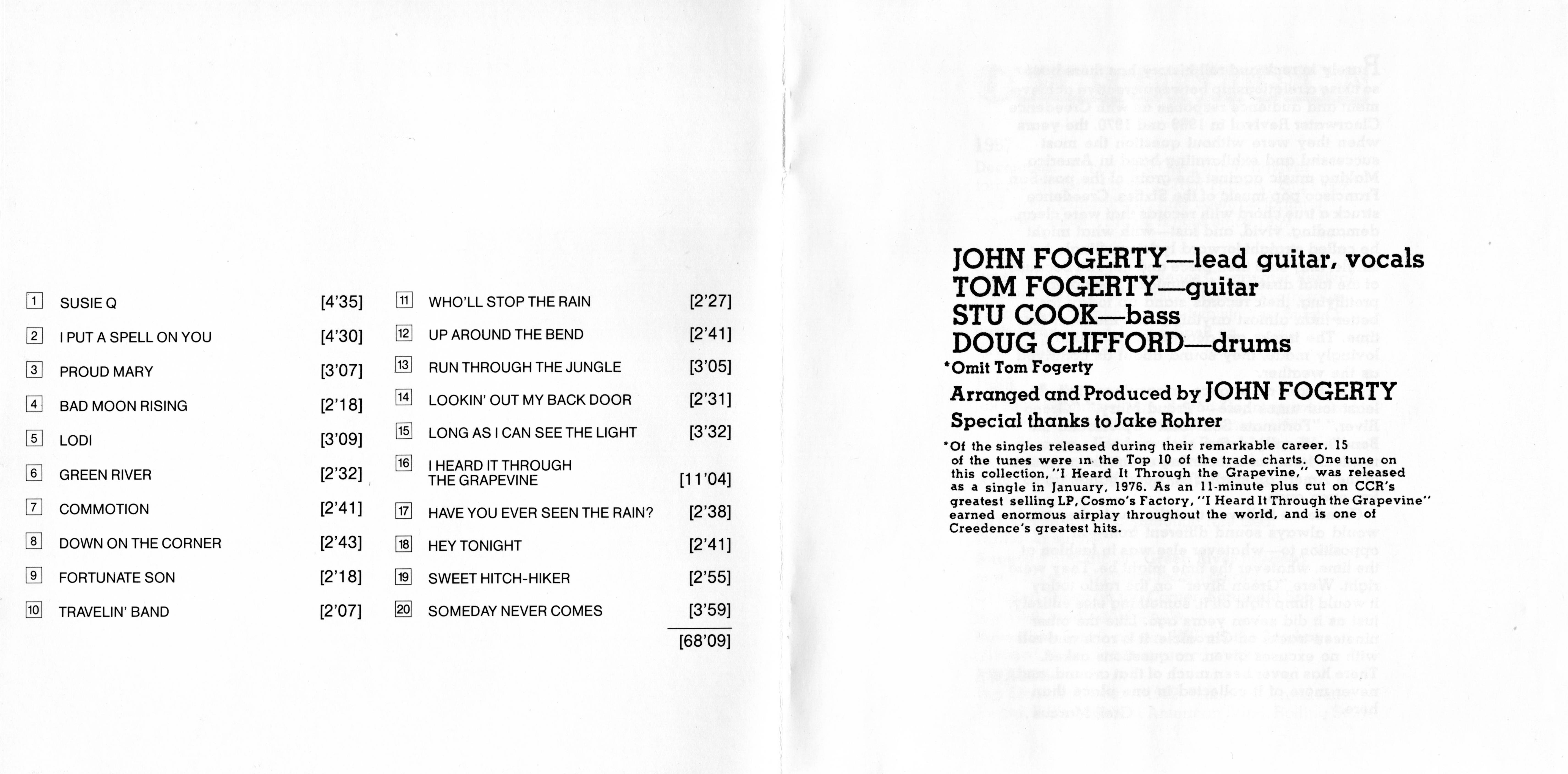Creedence Clearwater Revival Chronicle [booklet02 d]